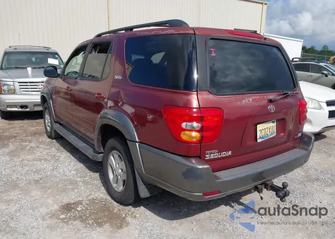 2003 Toyota Sequoia Sr5 V8 from USA, damaged, VIN 5TDZT34A53S157866